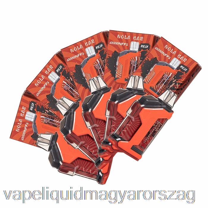[10-es Csomag] So Soul Nola Bár 10000 Eldobható Vape E Cigi